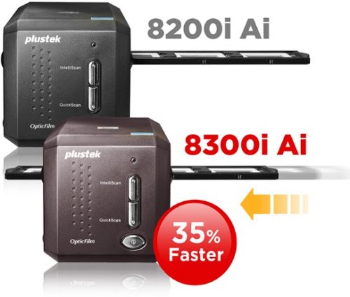 Plustek OpticFilm 8300i Ai 35mm Film Scanner SilverFast Ai Studio