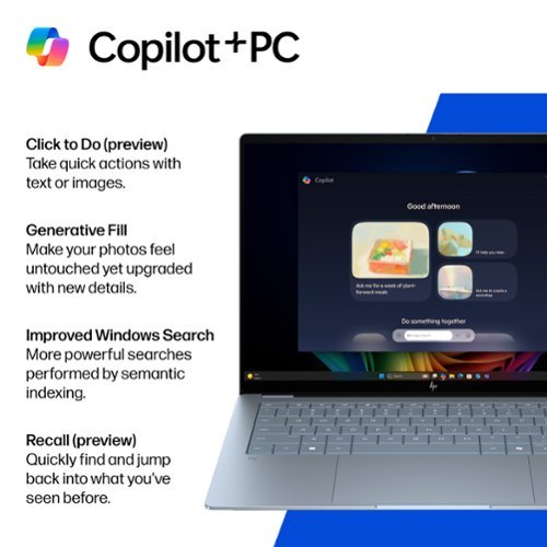 HP OmniBook Ultra 14 3K OLED Touchscreen Laptop - Snapdragon X2 Elite - 32GB Memory - 1TB SSD - Copilot+ PC - Stone Blue BUY IN UK