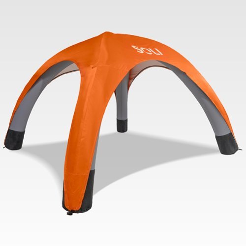 Soli - Soli: Air Canopy 12' - Heat Wave Orange-Front_Standard 