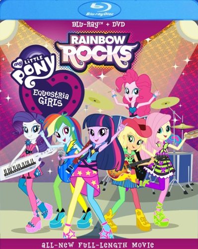  My Little Pony: Equestria Girls - Rainbow Rocks [Blu-ray] [2014]