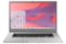Samsung - 15.6" Chromebook - Intel Celeron - 4GB Memory - 64GB eMMC Flash Memory - Platinum Titan-Front_Standard
