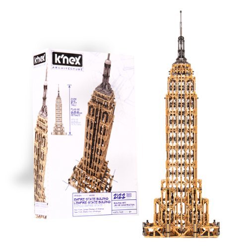 K'NEX KNEX Architecture: Empire State Building INTERNATIONAL SHIPPING