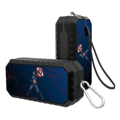 Keyscaper - Marvel MechLine Bluetooth Speaker - Captain America-Front_Standard 