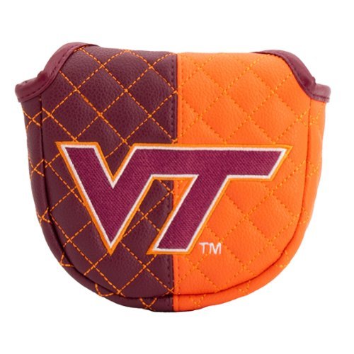 Team Golf - Virginia Tech Hokies Quilted Mallet Putter Cover - Multicolor-Front_Standard 