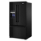 Maytag - 25 Cu. Ft. French Door Refrigerator with PowerCold Feature - Black - Black on Black-Front_Standard