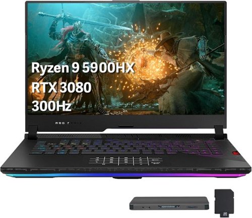 ASUS ROG Strix SCAR 15 300Hz Gaming Laptop, Ryzen 9 5900HX