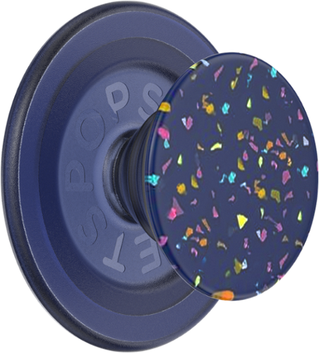 PopSockets - MagSafe Round PopGrip Cell Phone Grip & Stand, with Adapter Ring - Navy