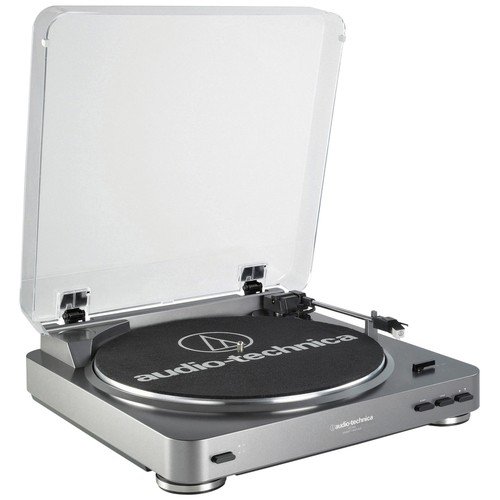  Audio-Technica - LP-to-Digital Record/CD Turntable - Silver