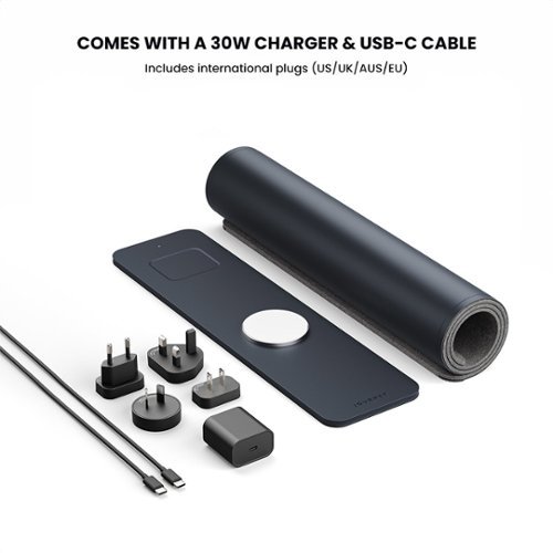 JOURNEY ALTI ULTRA Fast Wireless Charging Desk Mat - Midnight BUY IN DUBAI