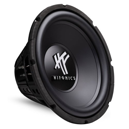 Hifonics - HFX12D4 12" Subwoofer, 800W Max 400W RMS Car & Powersports Speaker - Black-Front_Standard 