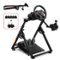 GTPlayer - Sim Racing Wheel Stand Simulator Cockpit Wheel Stand - Black-Front_Standard