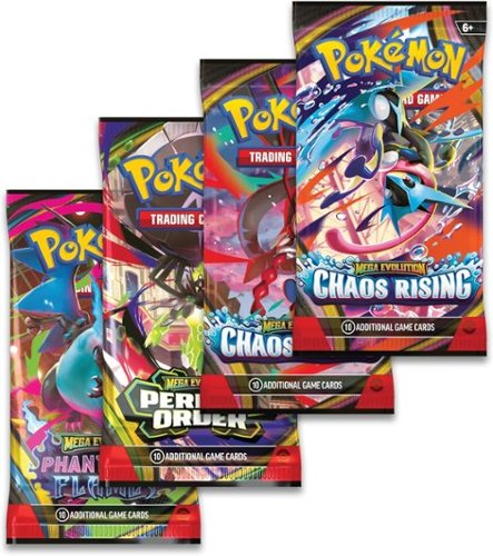 mega evolution booster box best buy Pokmon Trading Card Game: 3Pk Bundle (1 3Pk Booster Bunder per Order Styles May Vary 10-10050-122 Harness the strong aura of Mega Lucario ex Mega Evolution Pokemon Booster Bundle