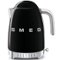 SMEG - KLF04 7-Cup Variable Temperature Kettle - Black-Front_Standard 