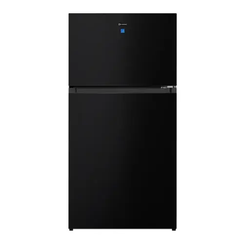 Front. Verona - Verona 30 in. Top Freezer Refrigerator with 18.1 cu. ft. Storage Capacity (Black) - Black.