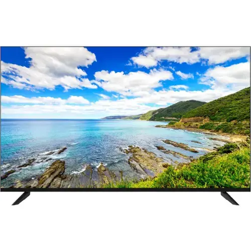 Front. Sansui - Sansui S55VAUW 55 inch Class 4K UHD Smart Web OS TV - Black.