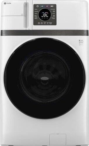 GE Profile - 4.6 Cu. Ft. UltraFast Combo Electric Washer & Dryer with Ventless Heat Pump Technology - White