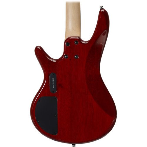 Ibanez GSR 4 String Bass Guitar, Right Handed, Transparent Red
