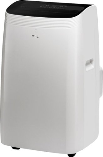 TCL - 450 Sq. Ft. 10,000 BTU Q-Series Ultra-Quiet Dual Hose Inverter Smart Portable Air Conditioner - White