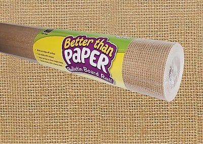 Teacher Created Resources - Better Than Paper®Roll, 4' x 12', Burlap (TCR77365) - Multicolor