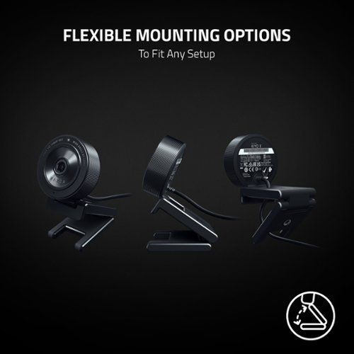 Razer Kiyo X 1902 x 1080 Webcam with Full HD Streaming - Black GLOBAL SHIPPING