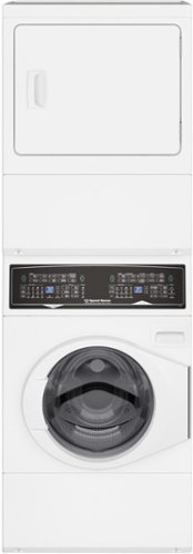 Speed Queen - SF7-Stacked Washer with Electric Dryer - White