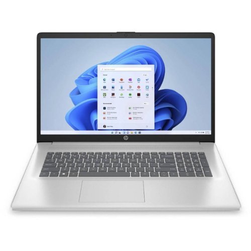HP 17-CN2123NR Intel Core i3-1215U, 12GB DDR4, 512GB SSD 17.3" HD+ Touchscreen Laptop - Silver