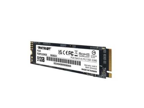 Patriot P320 M.2 2280 512GB PCI Express 3.0 x4 Internal Solid