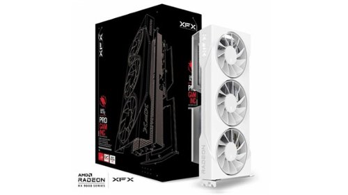 XFX Swift AMD Radeon RX 9060XT 16GB GDDR6 PCI Express 5.0 Gaming Graphics Card - White HOW TO BUY