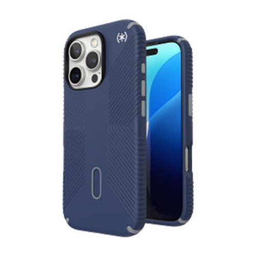 Speck Presidio2 Grip ClickLock Case with MagSafe for Apple iPhone 16 Pro - Costal Blue GLOBAL SHIPPING