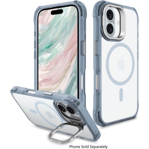 SaharaCase Venture-X Series Kickstand Case with MagSafe for Apple iPhone 16 - Oasis Blue GLOBAL SHIPPING