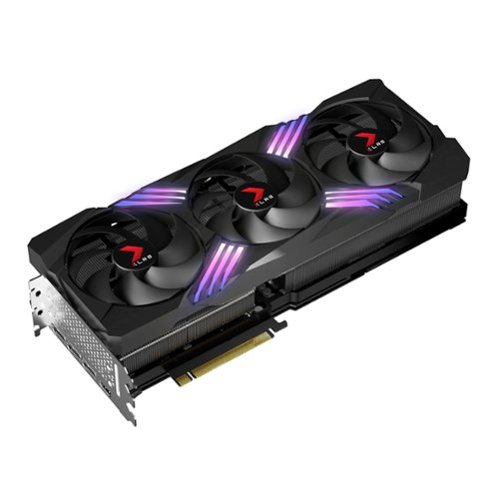PNY NVIDIA GeForce RTX 4090 24GB GDDR6X PCI Express 4.0 Graphics Card with Triple Fan and DLSS 3 - Black GLOBAL SHIPPING