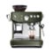 Breville - the Barista Express Impress Espresso Machine - Olive Tapenade-Front_Standard