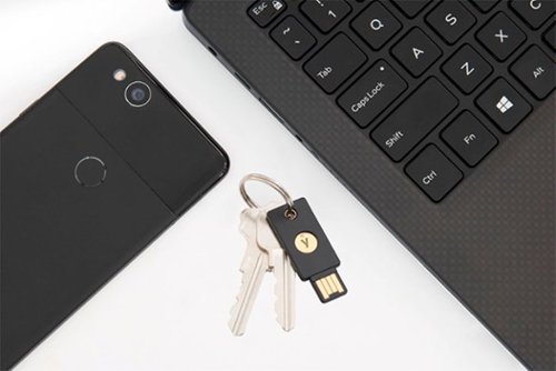 Yubico Security Key NFC - Two-Factor Authentication Security Key, Connect via USB-A or NFC, FIDO U2F/FIDO2 Certified - Black BUY IN AUSTRALIA