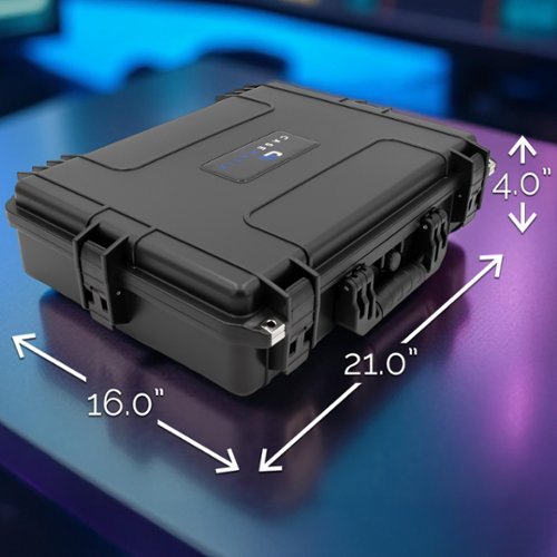 CASEMATIX Waterproof Hard Case for 15.6 17.3