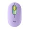 Logitech - POP Mouse Bluetooth Optical Ambidextrous Mouse with Customizable Emojis - Wireless - Daydream Purple (Mint)-Front_Standard 