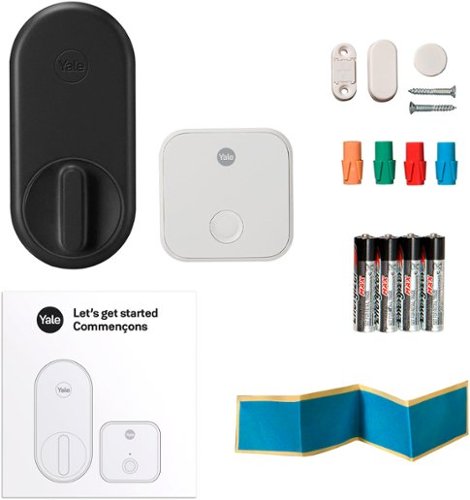 Yale Approach -Apartment  Smart Lock Wi-Fi Deadbolt with Keypad Access - Black Suede BUY ONLINE