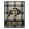 Pegasus - Colorado Buffaloes 66" x 95" Oversized Plaid FAN-mily Ultra Cozy Blanket - Multicolor-Front_Standard