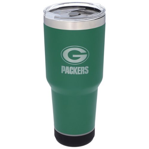 The Memory Company - Green Bay Packers 30oz. Stainless Steel LED Bluetooth Tumbler - Multicolor-Front_Standard 
