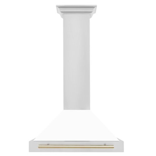 ZLINE Autograph Edition - 30 inches - Externally Vented - Wall Range Hood - White Matte