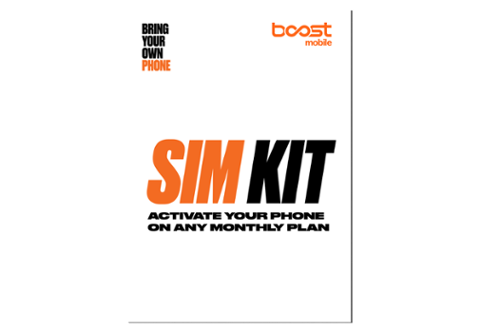 Boost Mobile - Starter SIM Card Kit - Orange-Front_Standard 