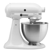 KitchenAid - Classic Series 4.5 Quart Tilt-Head Stand Mixer - K45SSWH - Blanco