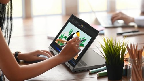Lenovo ThinkBook 14 2-in-1 G4 14 2K LCD Touch-Screen Laptop - Core Ultra 7 with 16GB Memory - 512GB SSD - Luna Gray SHOP ONLINE