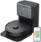 eufy - L60 Robot Vacuum with Self Empty Station, Up to 60 Days Hands Free Cleaning, 5,000 Pa Suction - Black-Front_Standard
