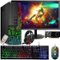 Dell - Refurbished Excellent - OptiPlex RGB Gaming PC Combo, Intel Core i7, GT 1030 2G Graphics, 16GB RAM, 512GB SSD, 24'' FHD Monitor, Win11 Home - Black-Front_Standard