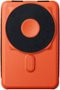 The Ridge Wallet - MAGSAFE POWER BANK 10,000mAh 20w 5-in-1 with integrated lightning and USB-C cables, Apple Watch charging, and Kickstand - Orange-Front_Standard