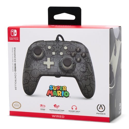 PowerA Enhanced Wired Controller for Nintendo Switch - Power-Up Mario BUY IN EUROPE