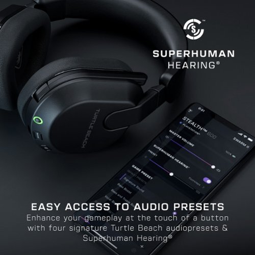 Turtle Beach Stealth 600 Wireless Multiplatform Gaming Headset for PC, PS5, PS4 & Mobile with 80-Hr Battery - Black BUY IN EUROPE