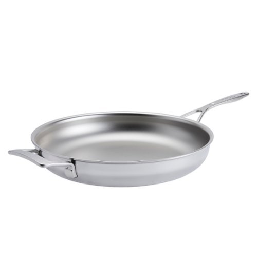 Demeyere Industry 5 Nanotouch 12.5 inch fry pan with Handle Helper