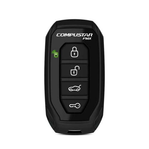 Compustar - 1-Way G15 FM Replacement Remote with Up to 3000' Range - Black-Front_Standard 