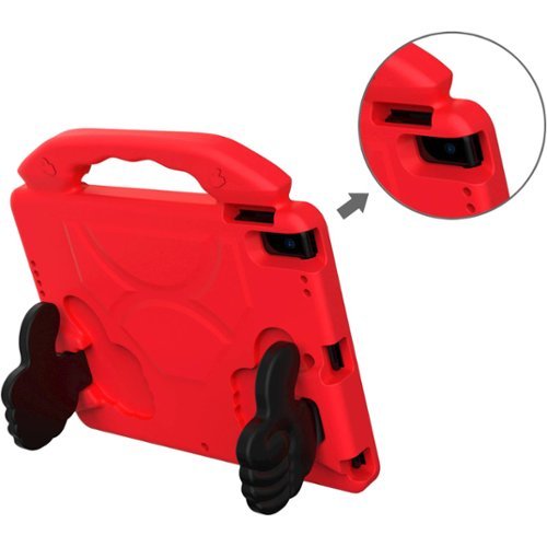 SaharaCase KidProof Case for Apple iPad 10.2 (8th Generation 2020 and 9th Generation 2021) - Red WORLDWIDE DELIVERY